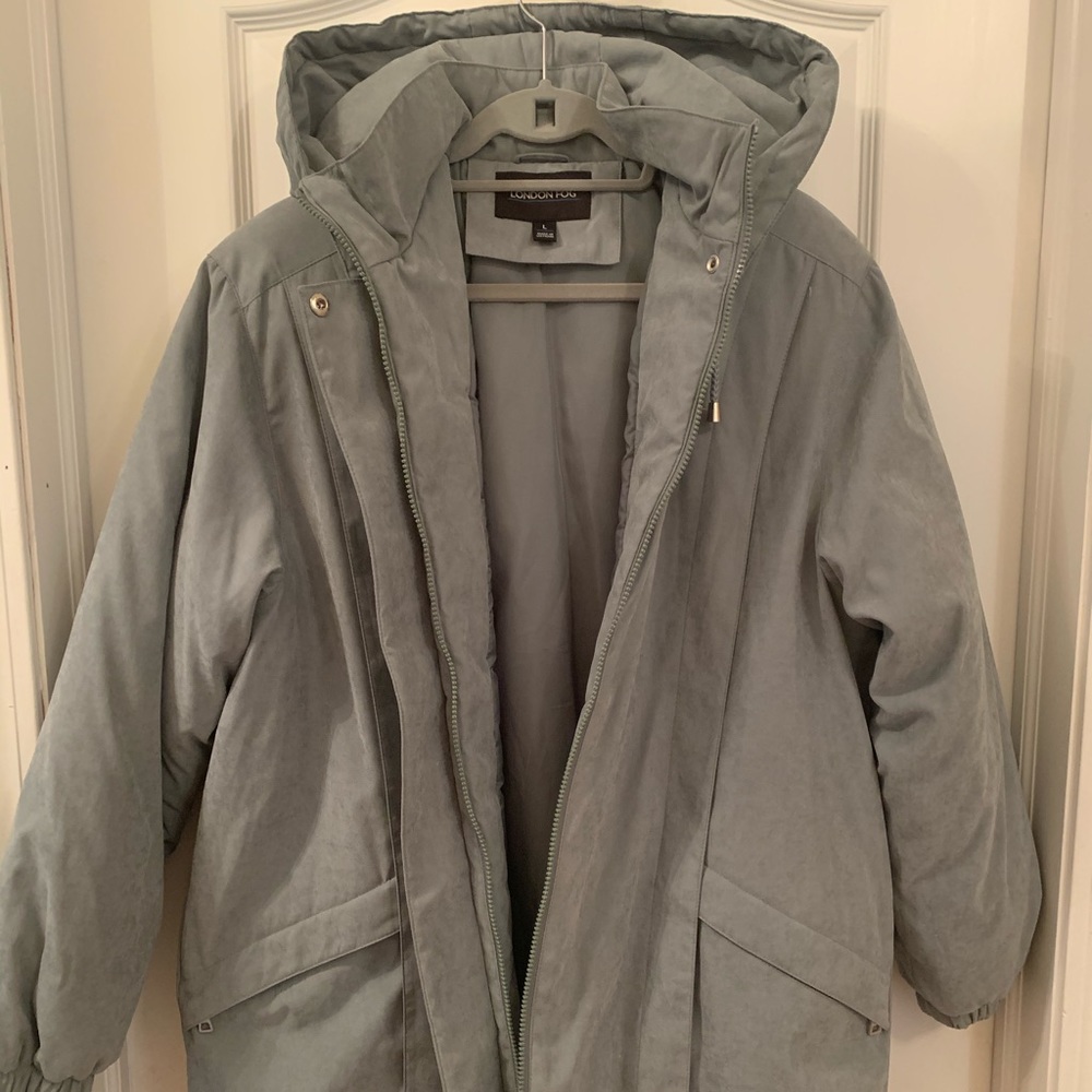 London Fog Puffer Coat Like New